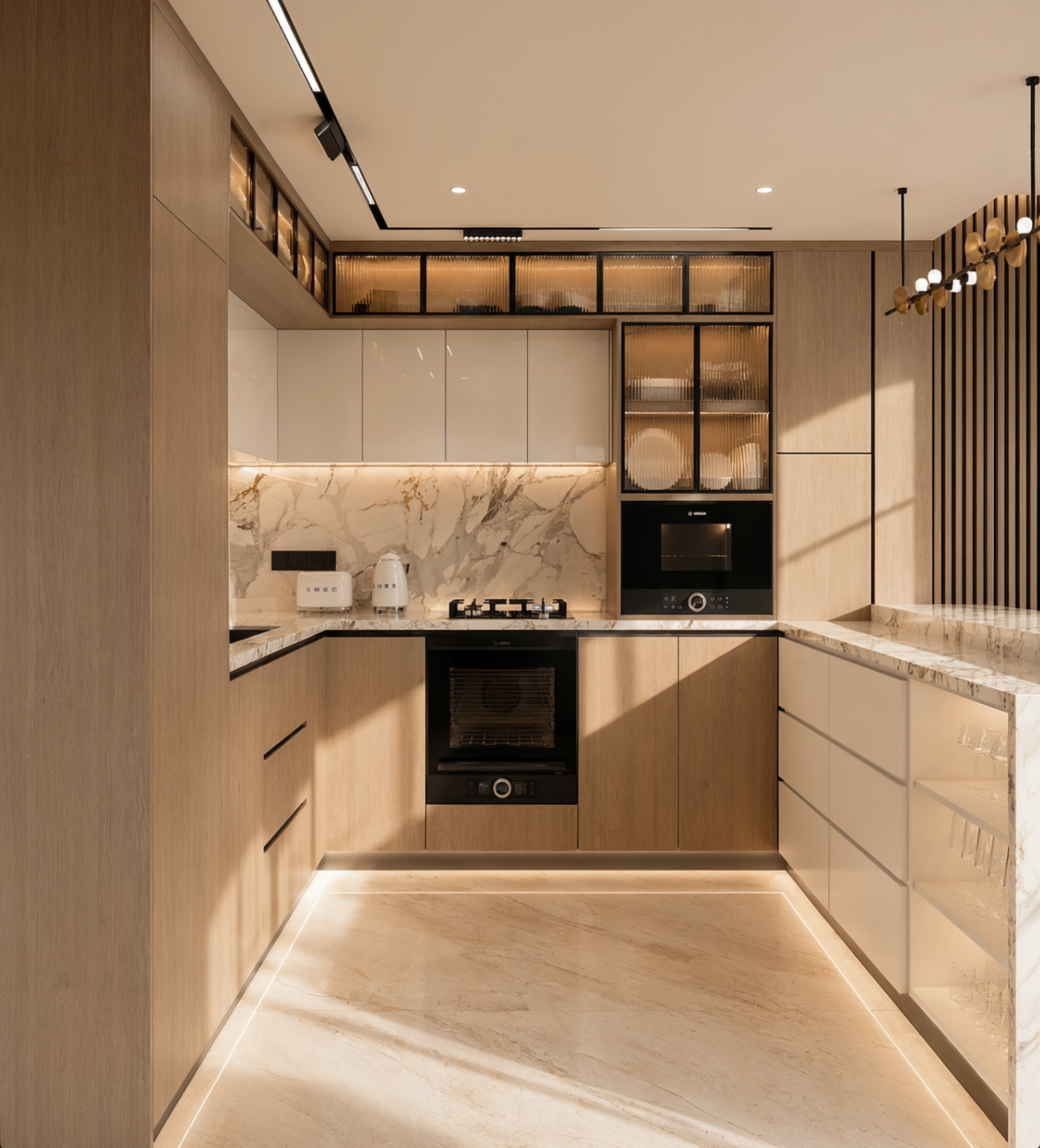 A quiet apartment.